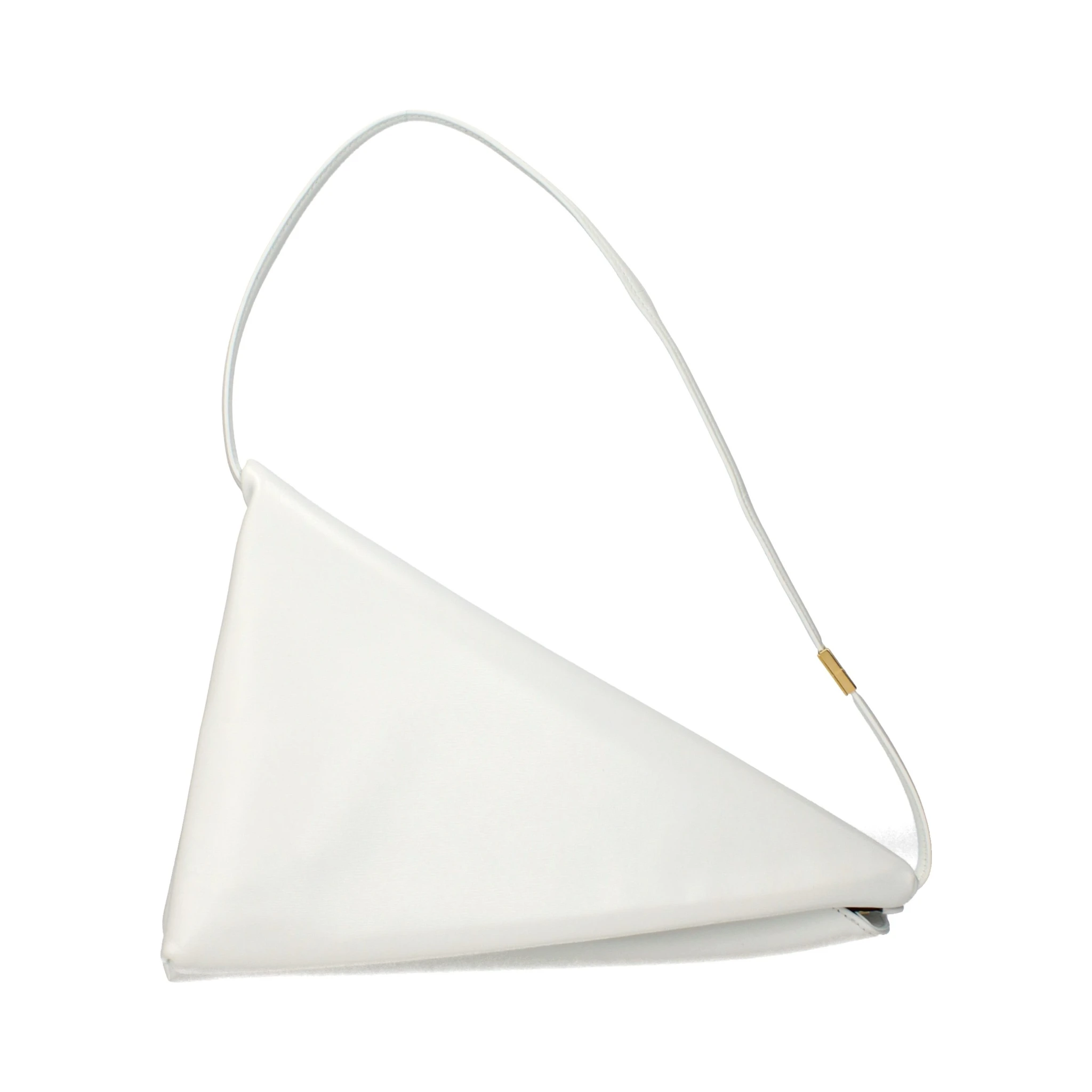White Leather Shoulder Bag