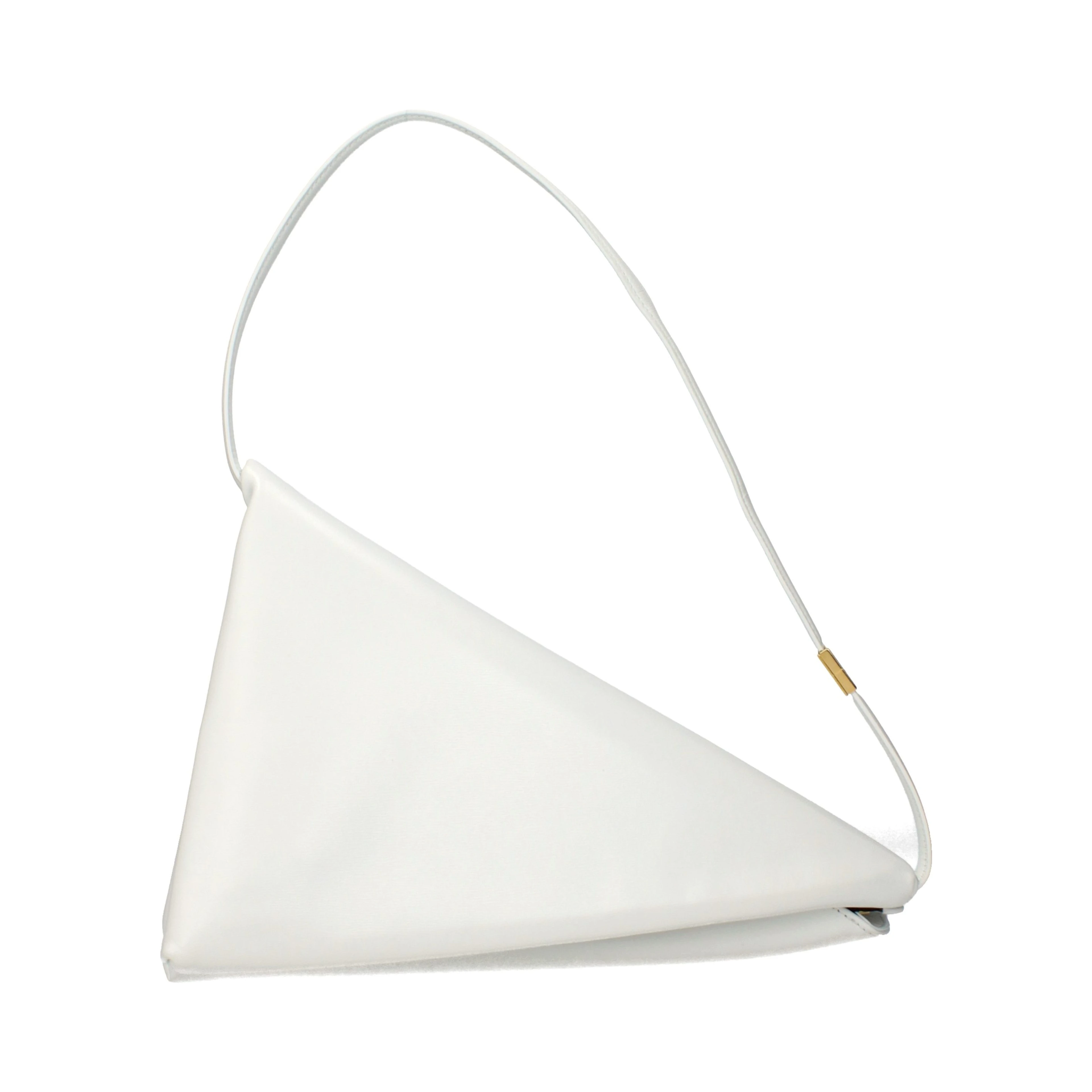 White Leather Shoulder Bag