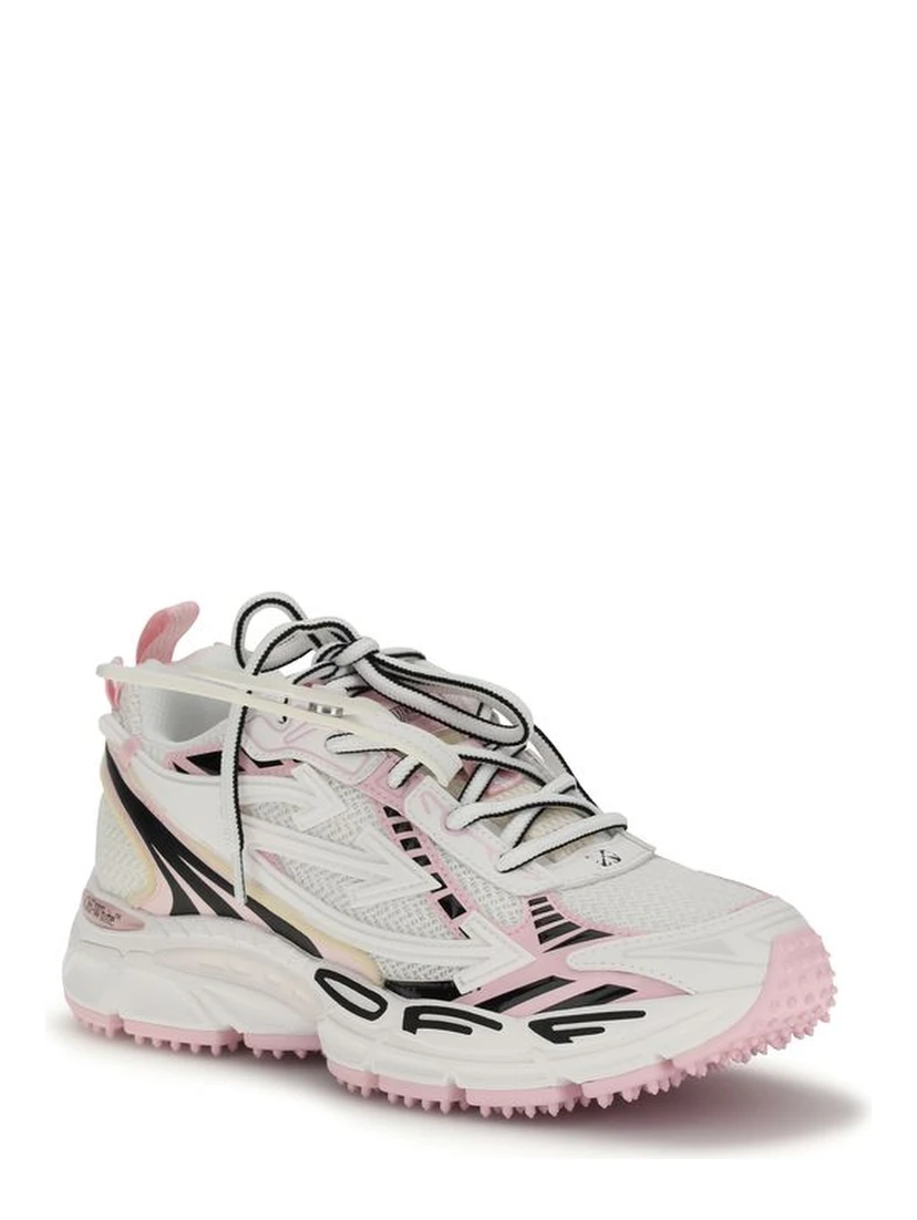 Multicolor Polyester Athletic Sneakers