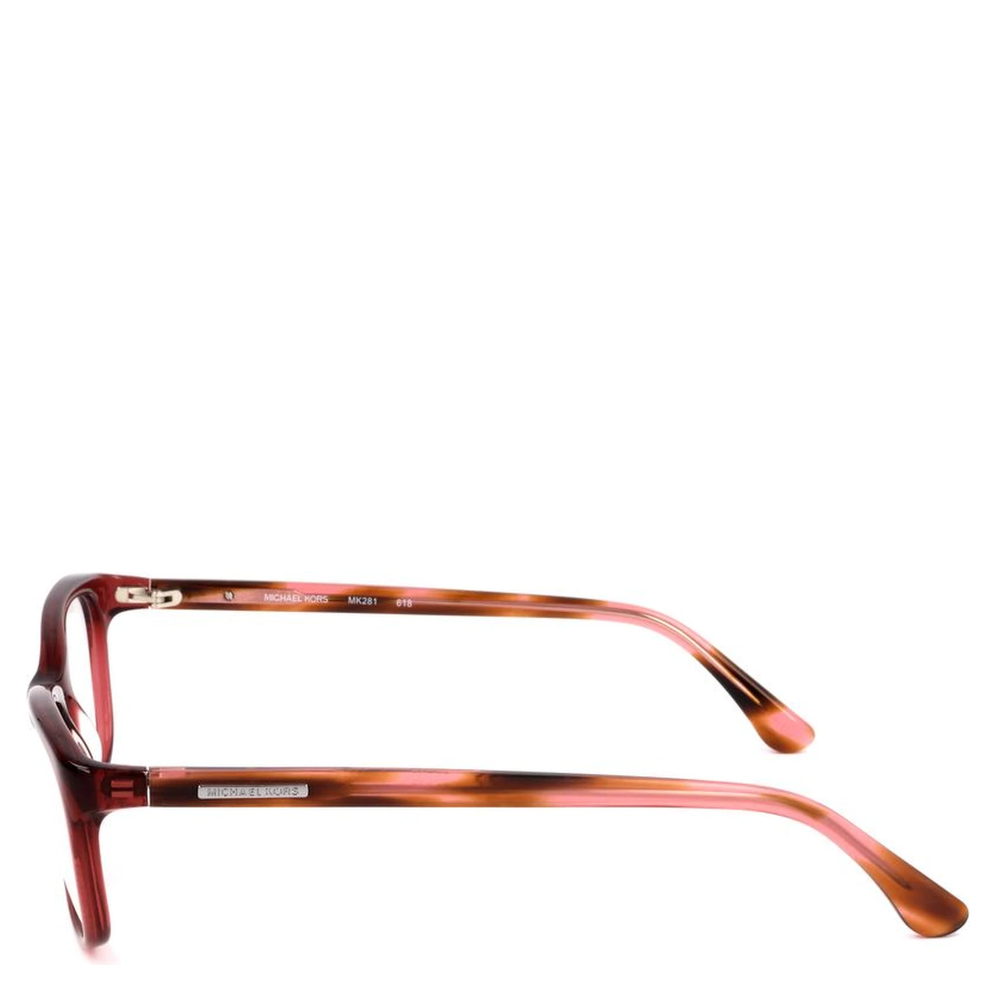 Burgundy Plastic Glasses (Frames)