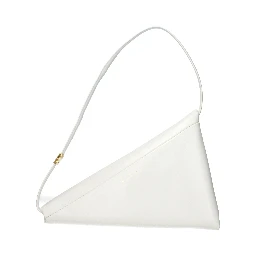 White Leather Shoulder Bag