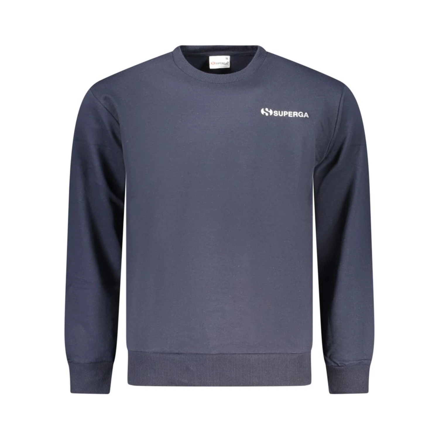 Blue Cotton Men's Sweatshirt