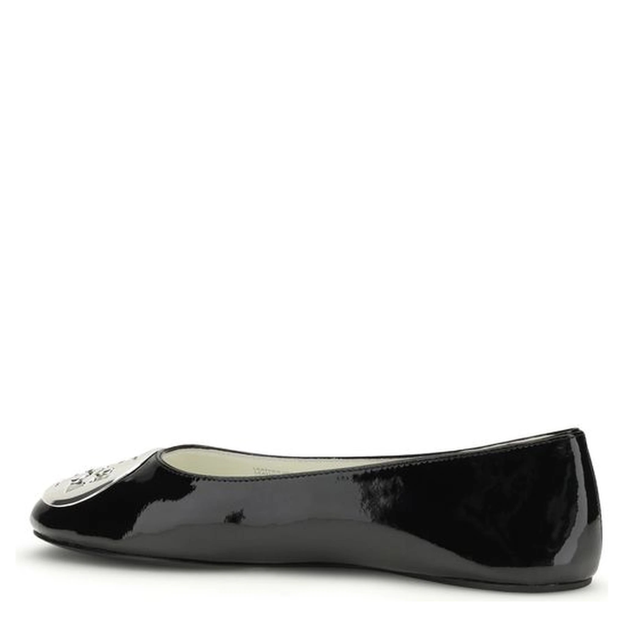 Black Calf Leather Bos Taurus Ballet Flats