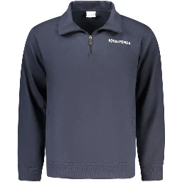 Blue Nylon Men's Jacket