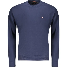 Blue Cotton Men's Shirt