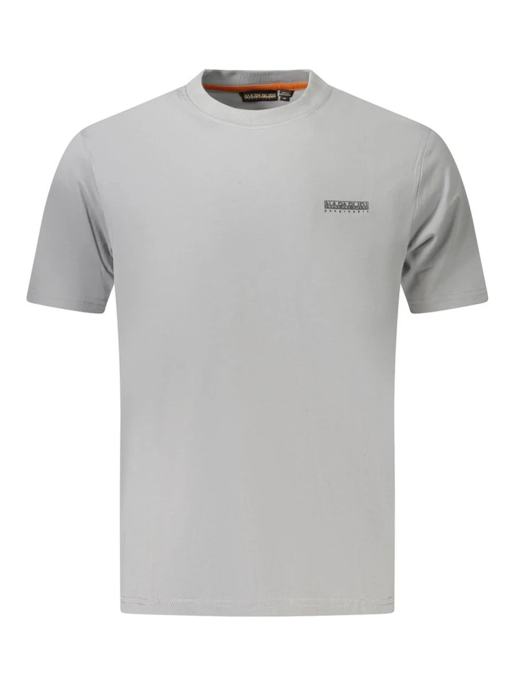 Grigio Cotton Men T-Shirt