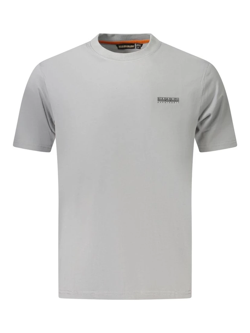 Grigio Cotton Men T-Shirt