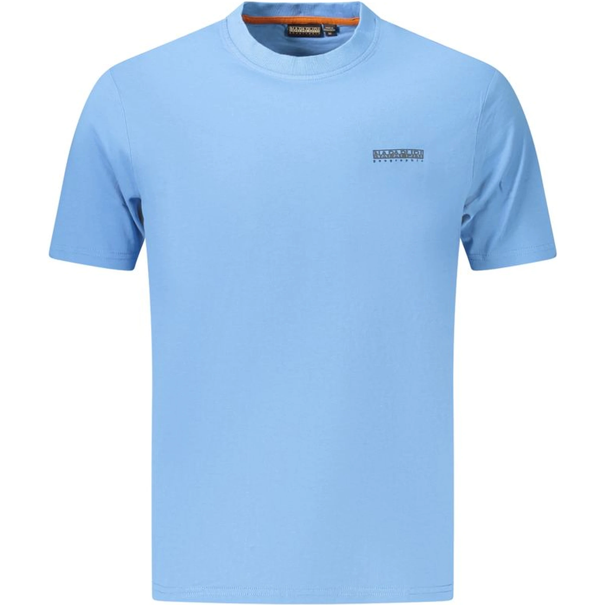 Azzurro Cotton Men T-Shirt