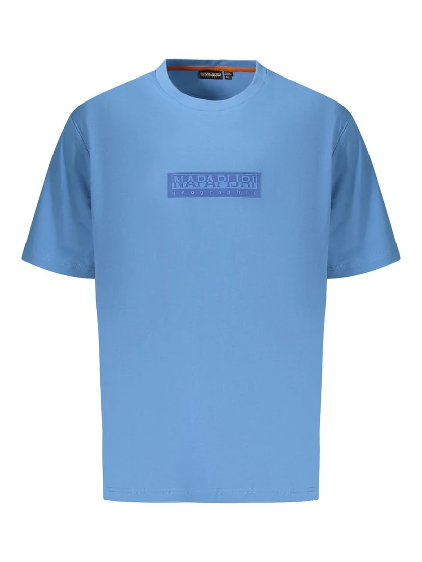 Azzurro Cotton Men's T-Shirt