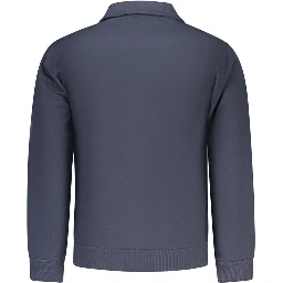 Blue Nylon Men's Jacket