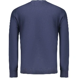 Blue Cotton Men's Shirt