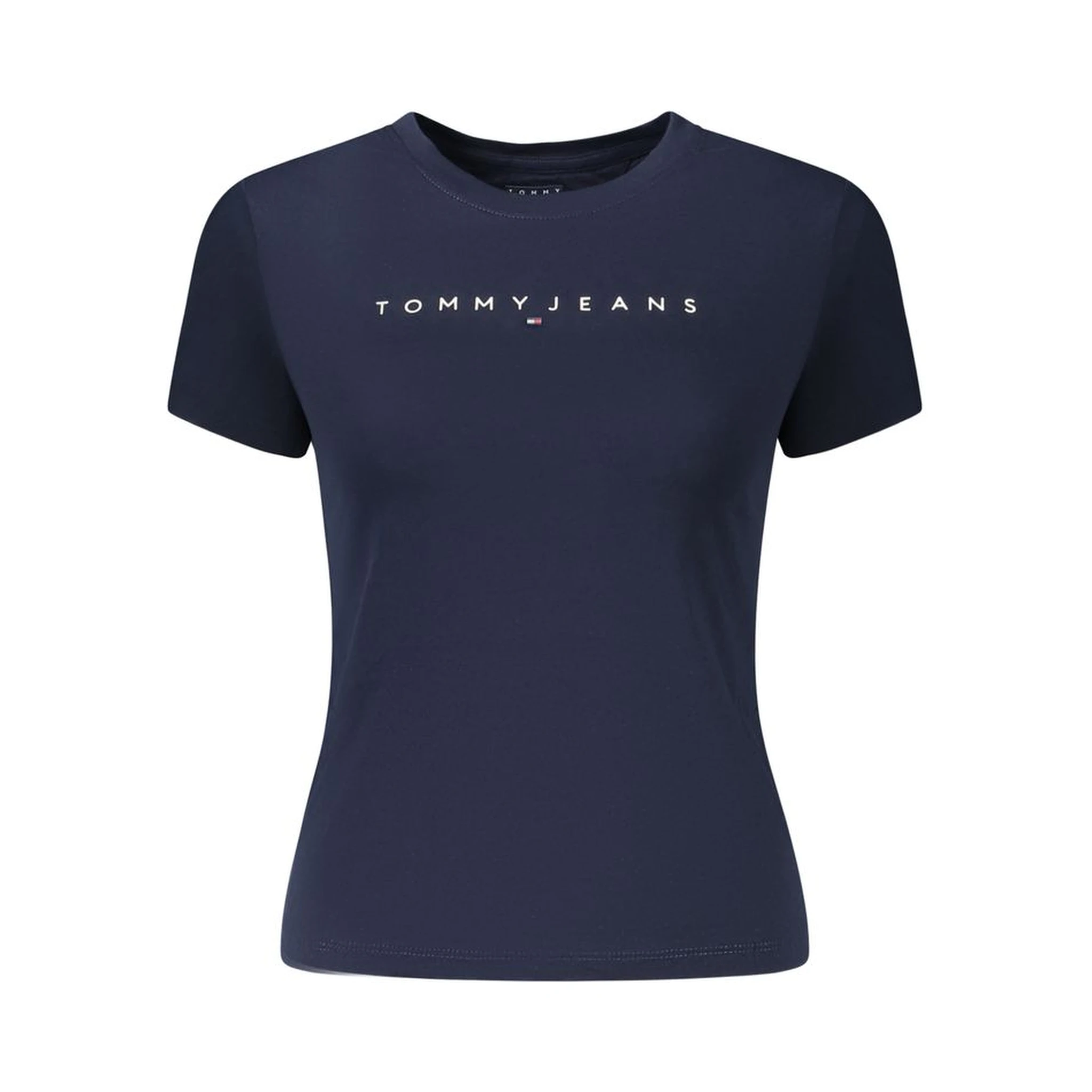 Blue Cotton Women T-Shirt