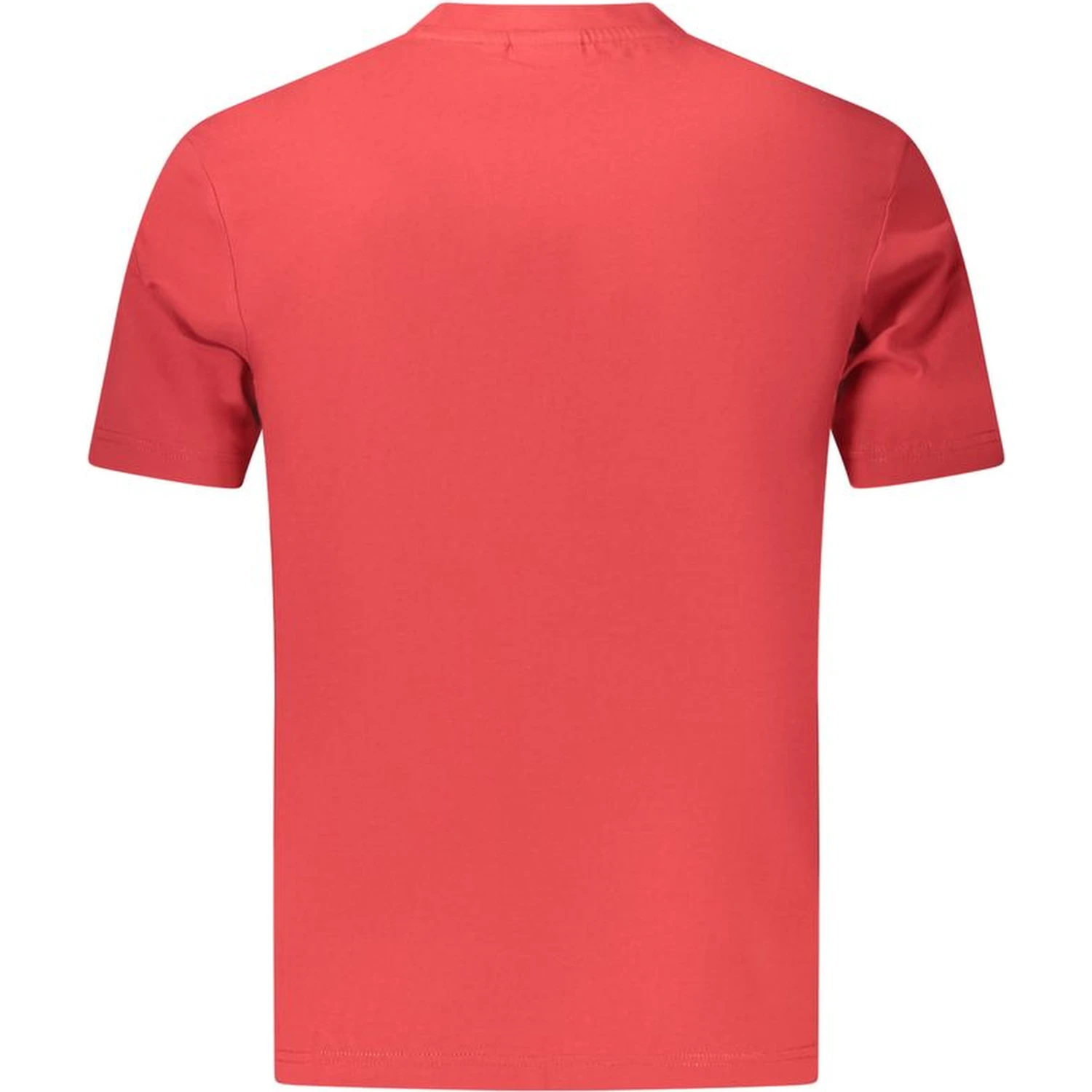 Red Cotton Men's T-Shirt