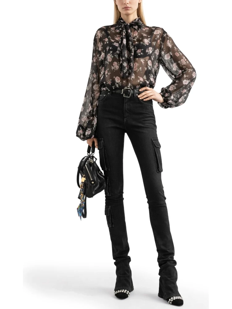 "VINTAGE ROSE" PRINT TOP alternative