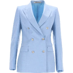 DOUBLE-BREASTED WOOL JACKET