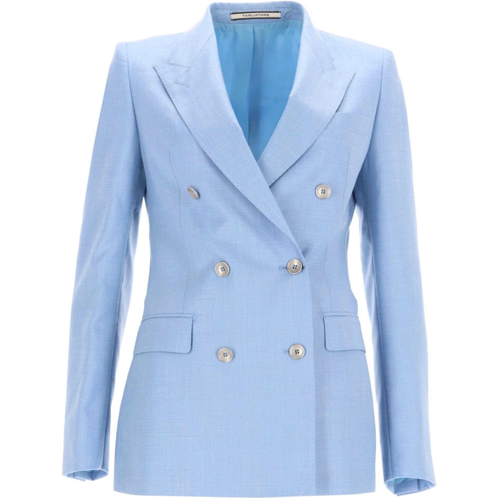 DOUBLE-BREASTED WOOL JACKET