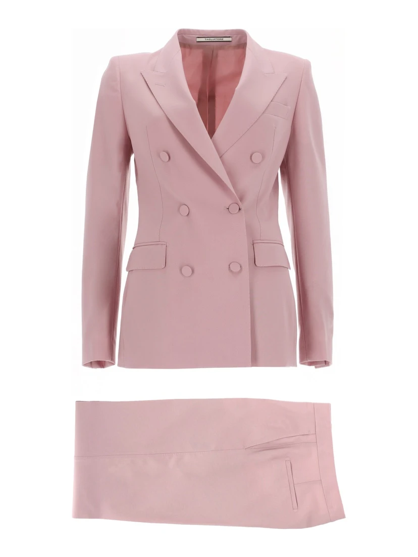 TWO-PIECE WOOL DRESS