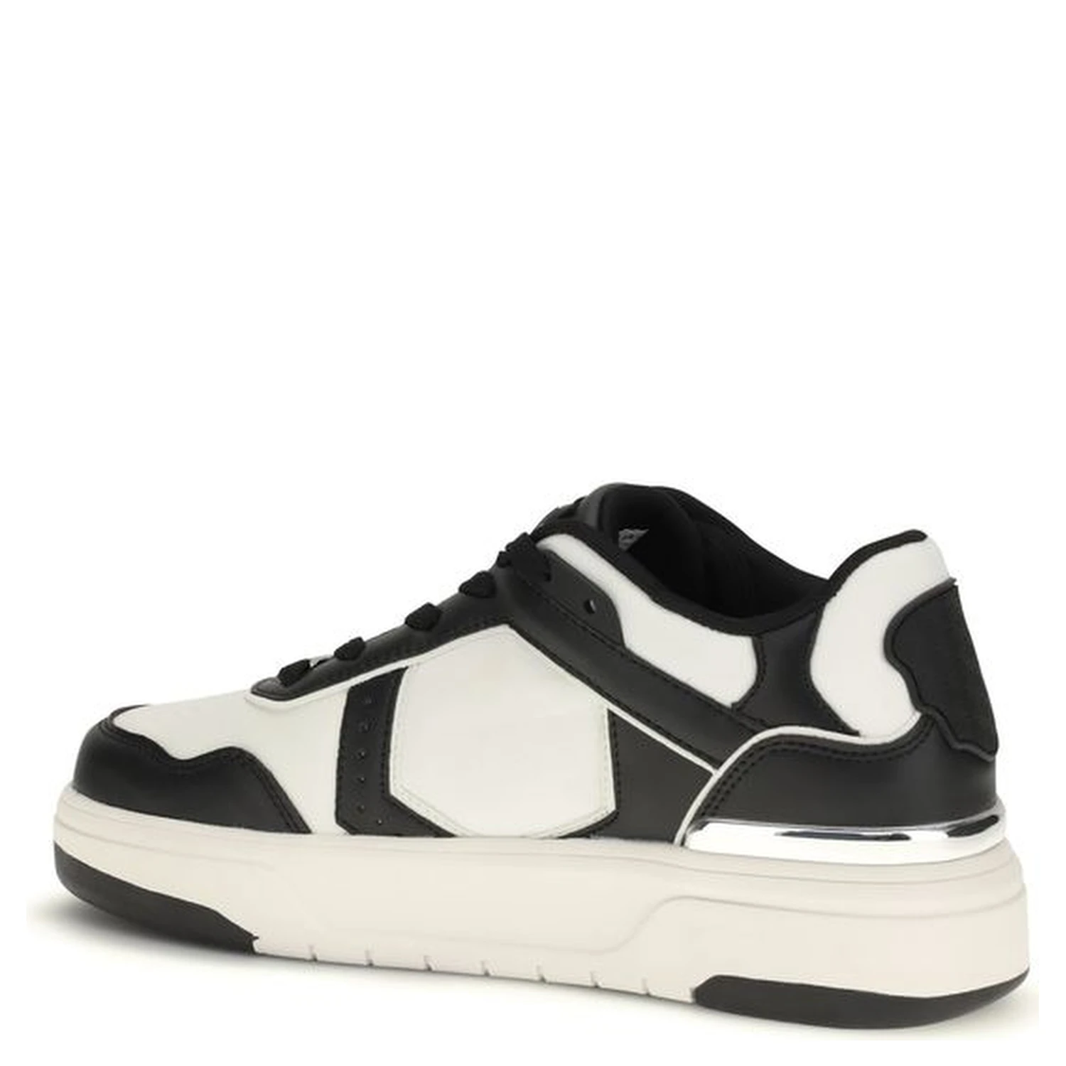 Black Calf Leather Bos Taurus Athletic Sneakers