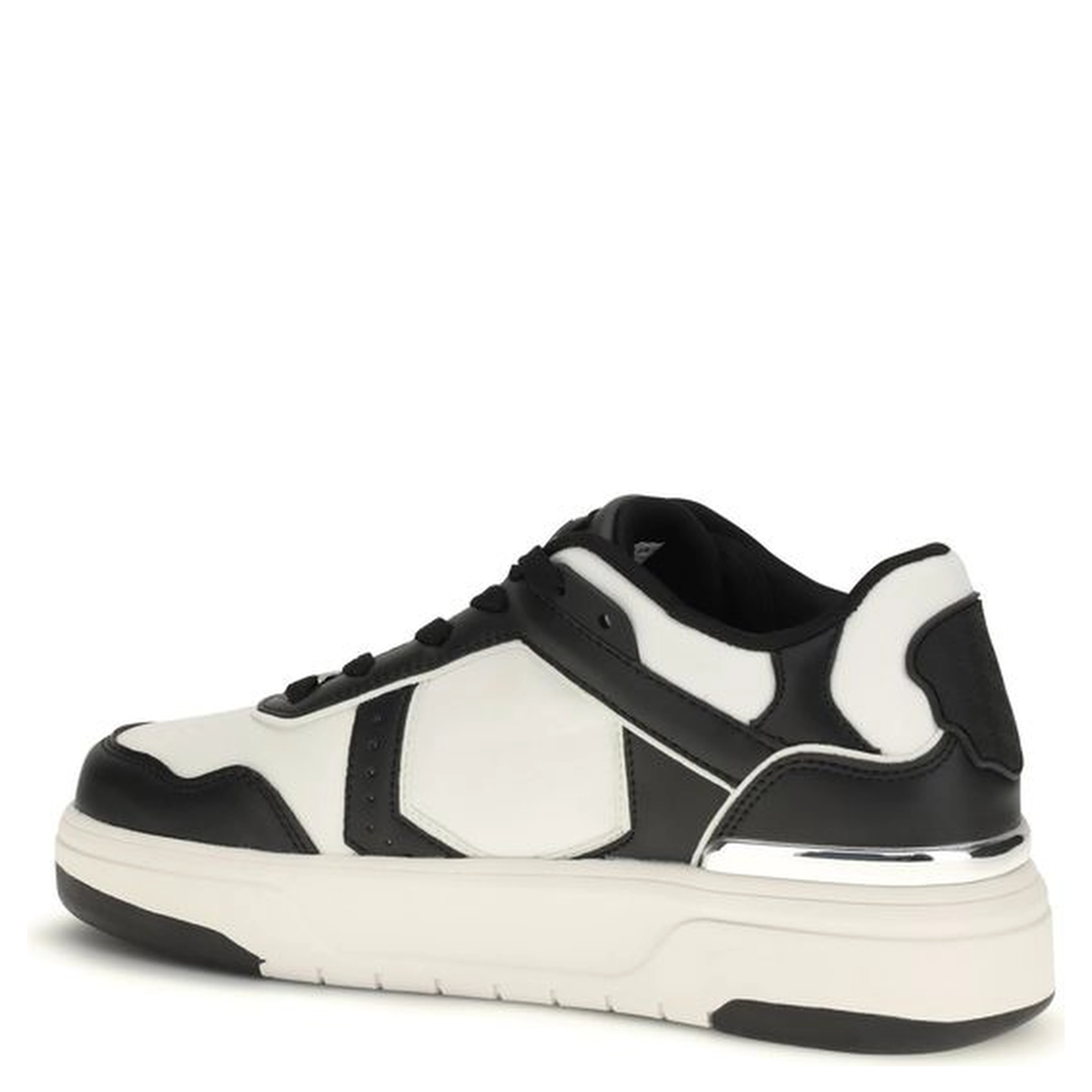 Black Calf Leather Bos Taurus Athletic Sneakers
