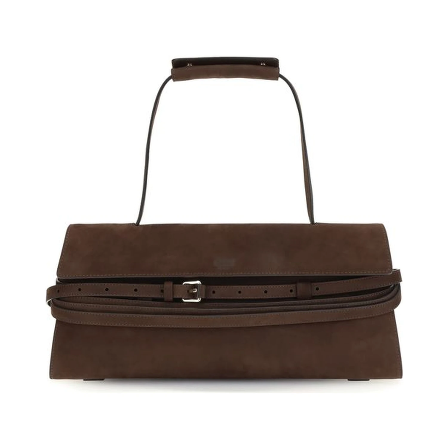 Brown Calf Leather Bos Taurus Handbag