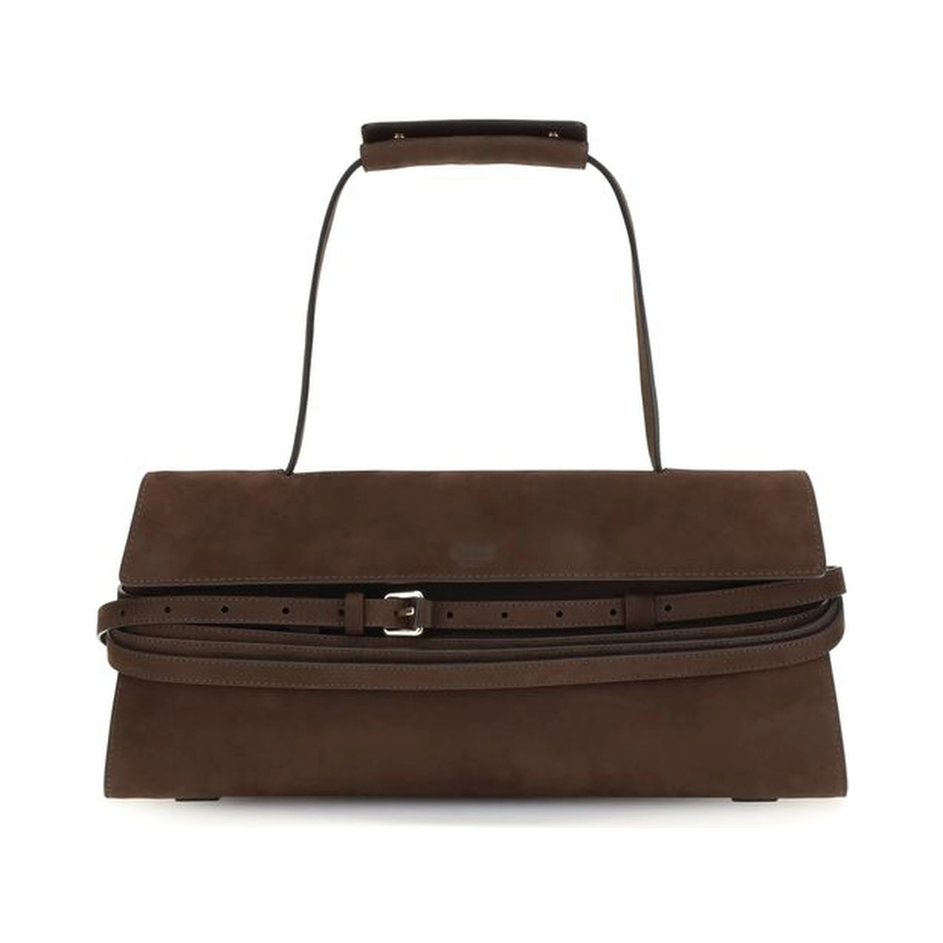 Brown Calf Leather Bos Taurus Handbag