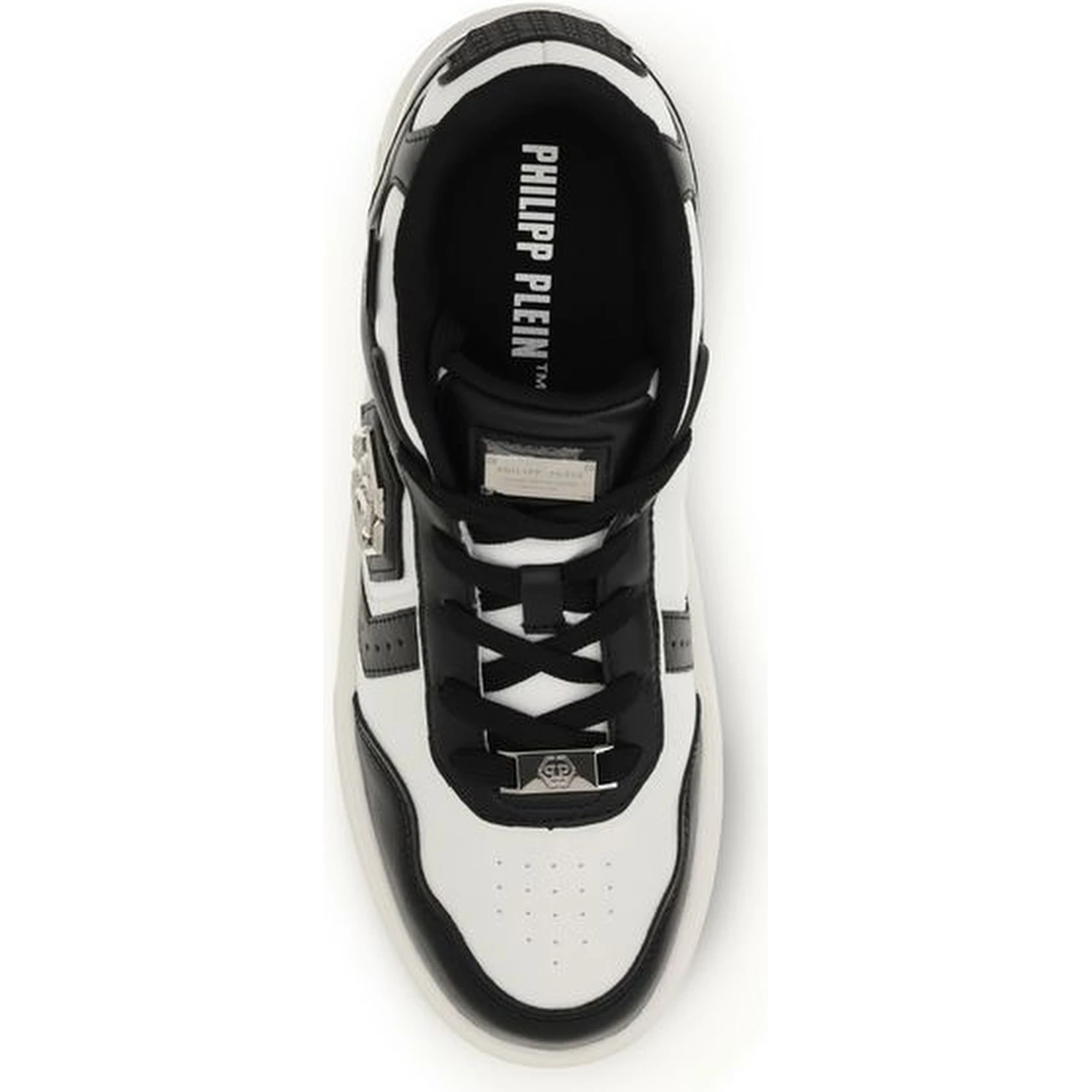 Black Calf Leather Bos Taurus Athletic Sneakers