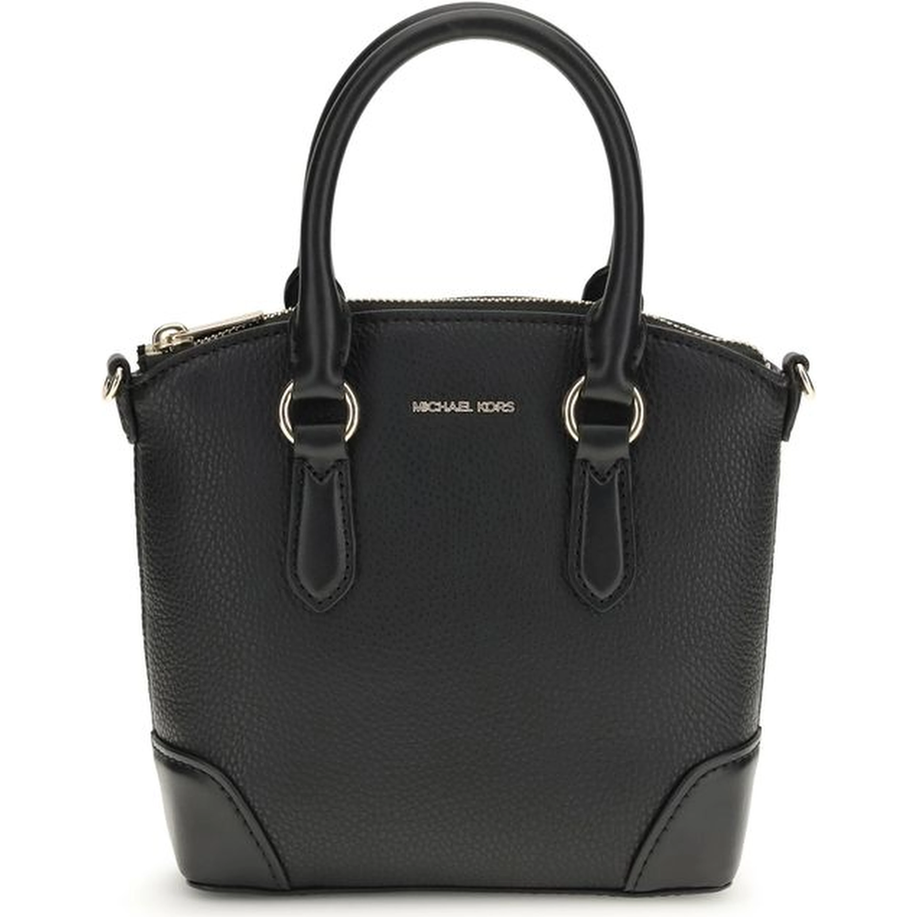 Black Calf Leather Bos Taurus Shoulder Bag