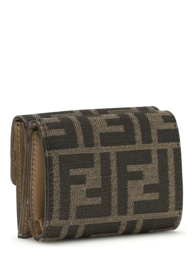 Brown Fabric Wallet