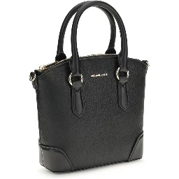 Black Calf Leather Bos Taurus Shoulder Bag