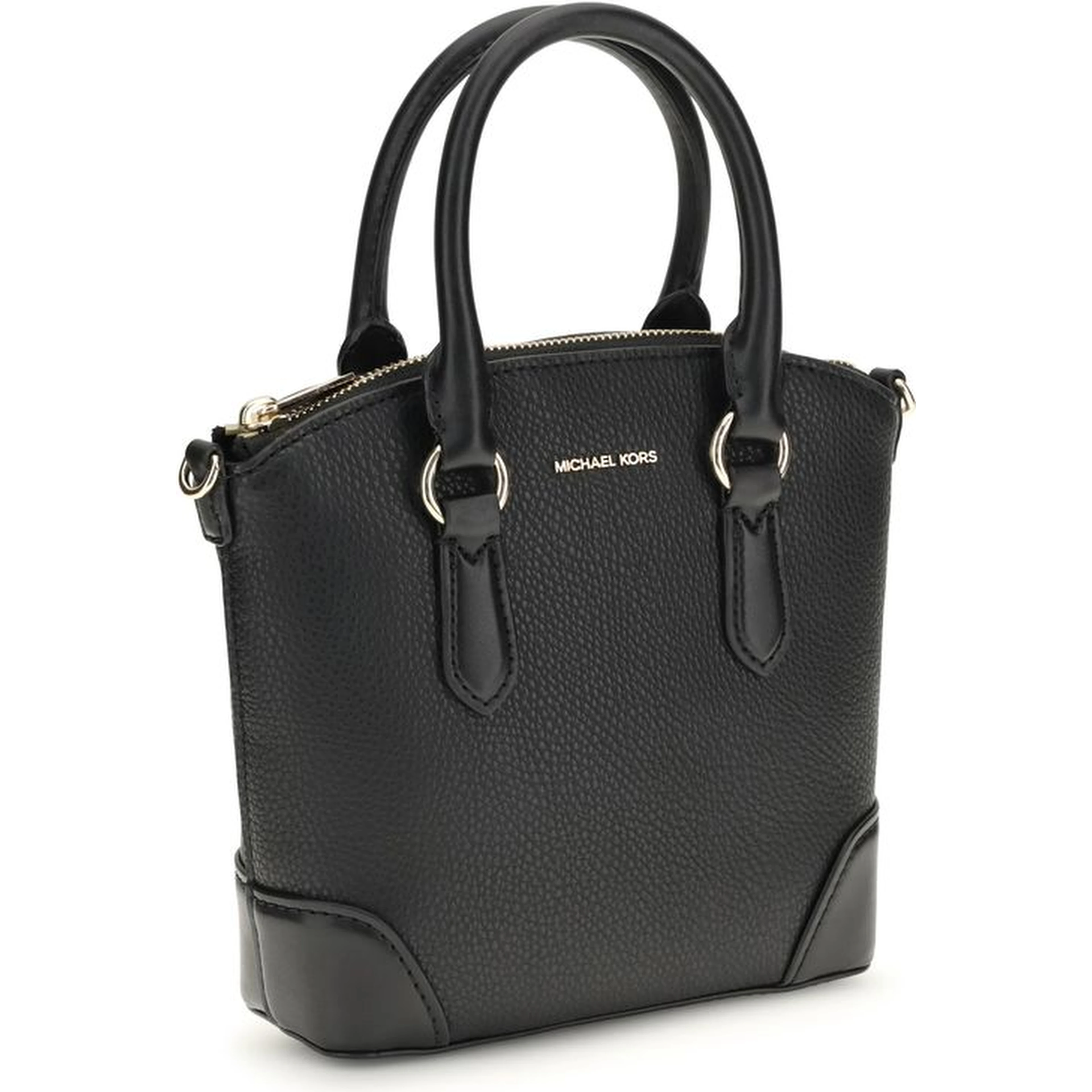 Black Calf Leather Bos Taurus Shoulder Bag