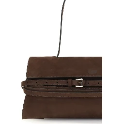 Brown Calf Leather Bos Taurus Handbag