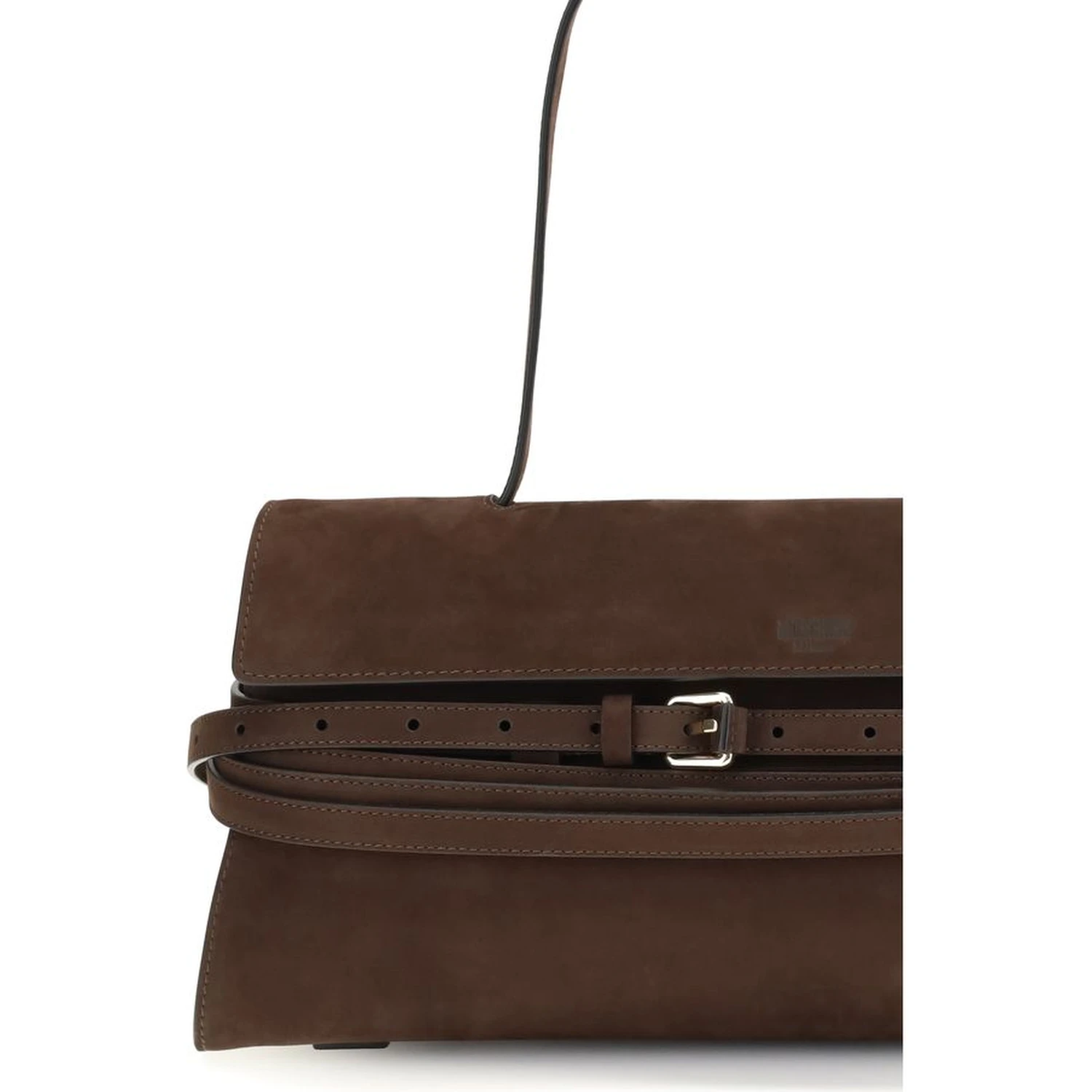 Brown Calf Leather Bos Taurus Handbag