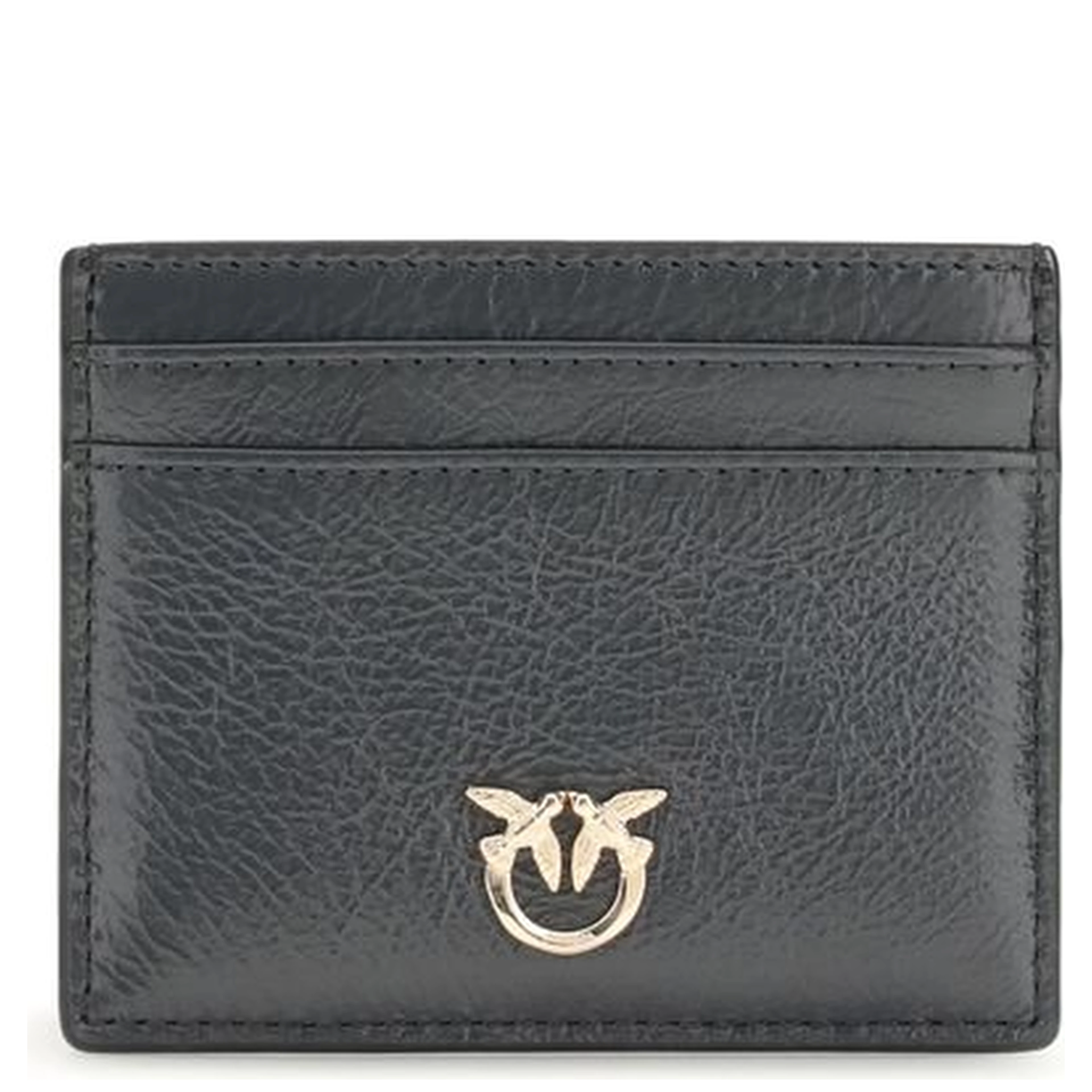 Gray Calf Leather Bos Taurus Wallet