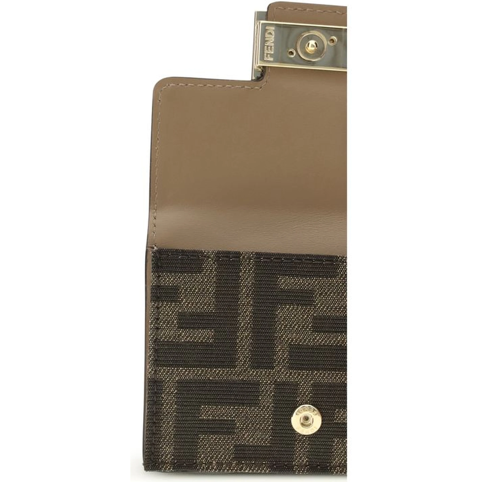 Brown Fabric Wallet