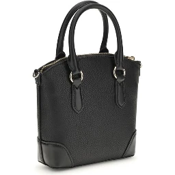 Black Calf Leather Bos Taurus Shoulder Bag