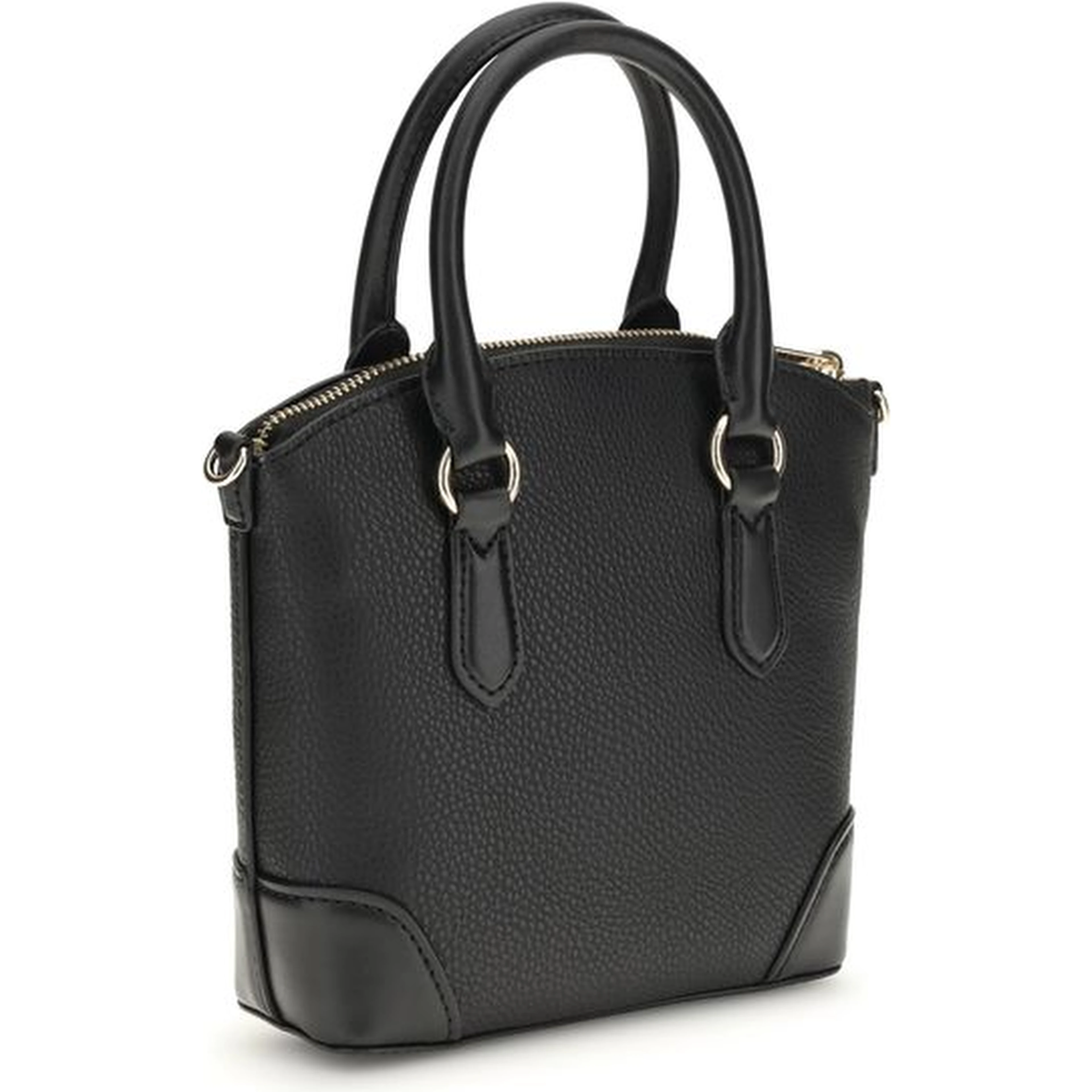 Black Calf Leather Bos Taurus Shoulder Bag