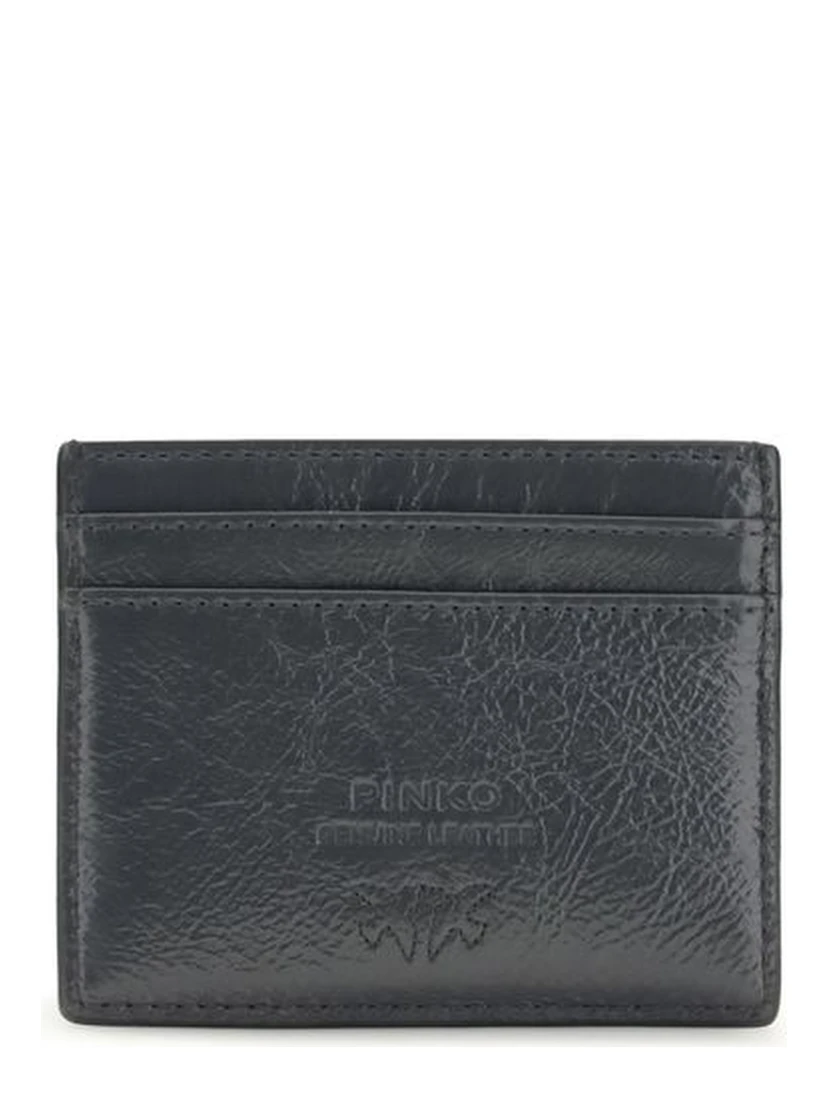 Gray Calf Leather Bos Taurus Wallet