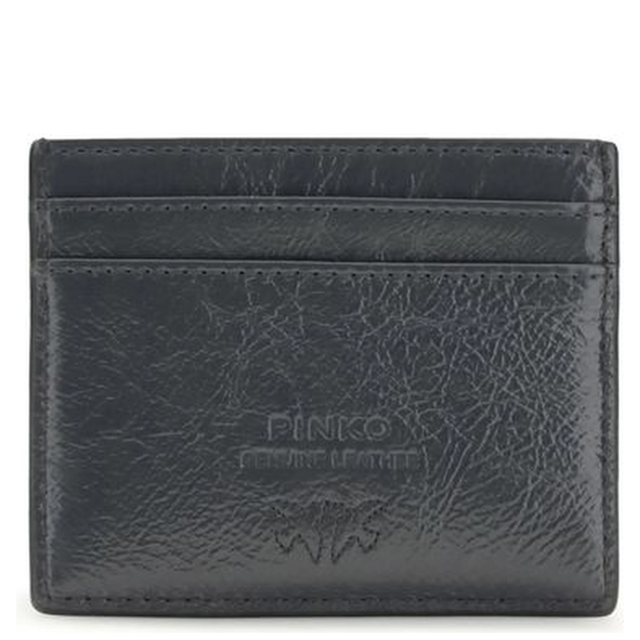 Gray Calf Leather Bos Taurus Wallet