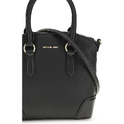 Black Calf Leather Bos Taurus Shoulder Bag