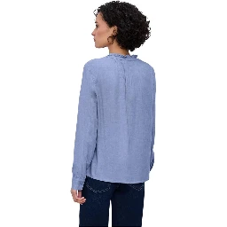 Light Blue Viscose Blouse