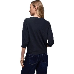 Blue Viscose Cardigan