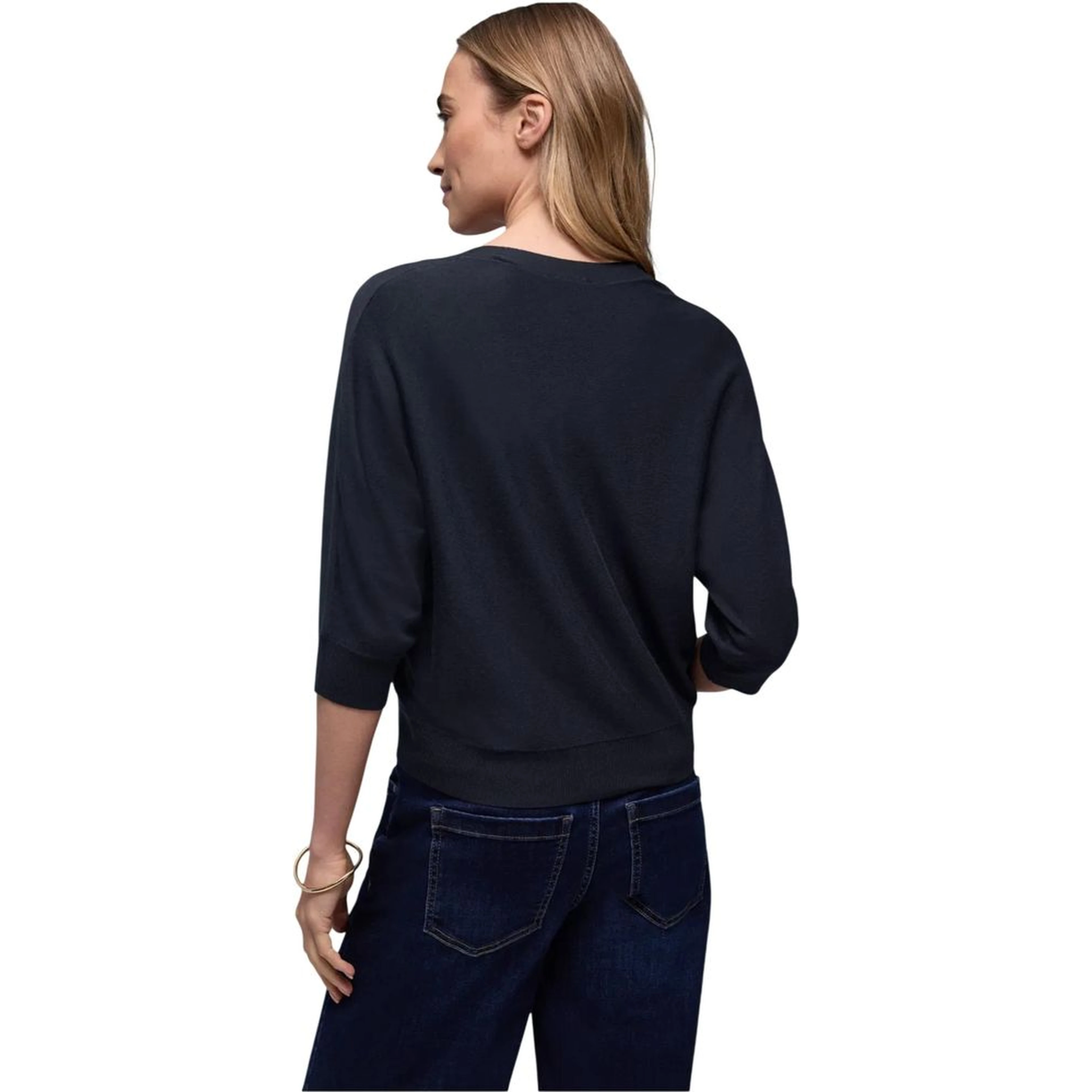 Blue Viscose Cardigan