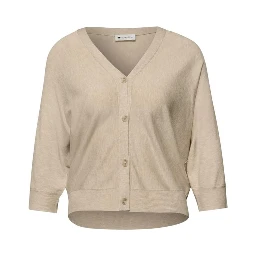 Beige Viscose Cardigan