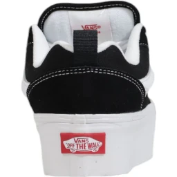 Black And White Suede Leather Chunky Sneakers