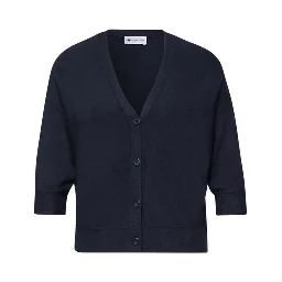 Blue Viscose Cardigan