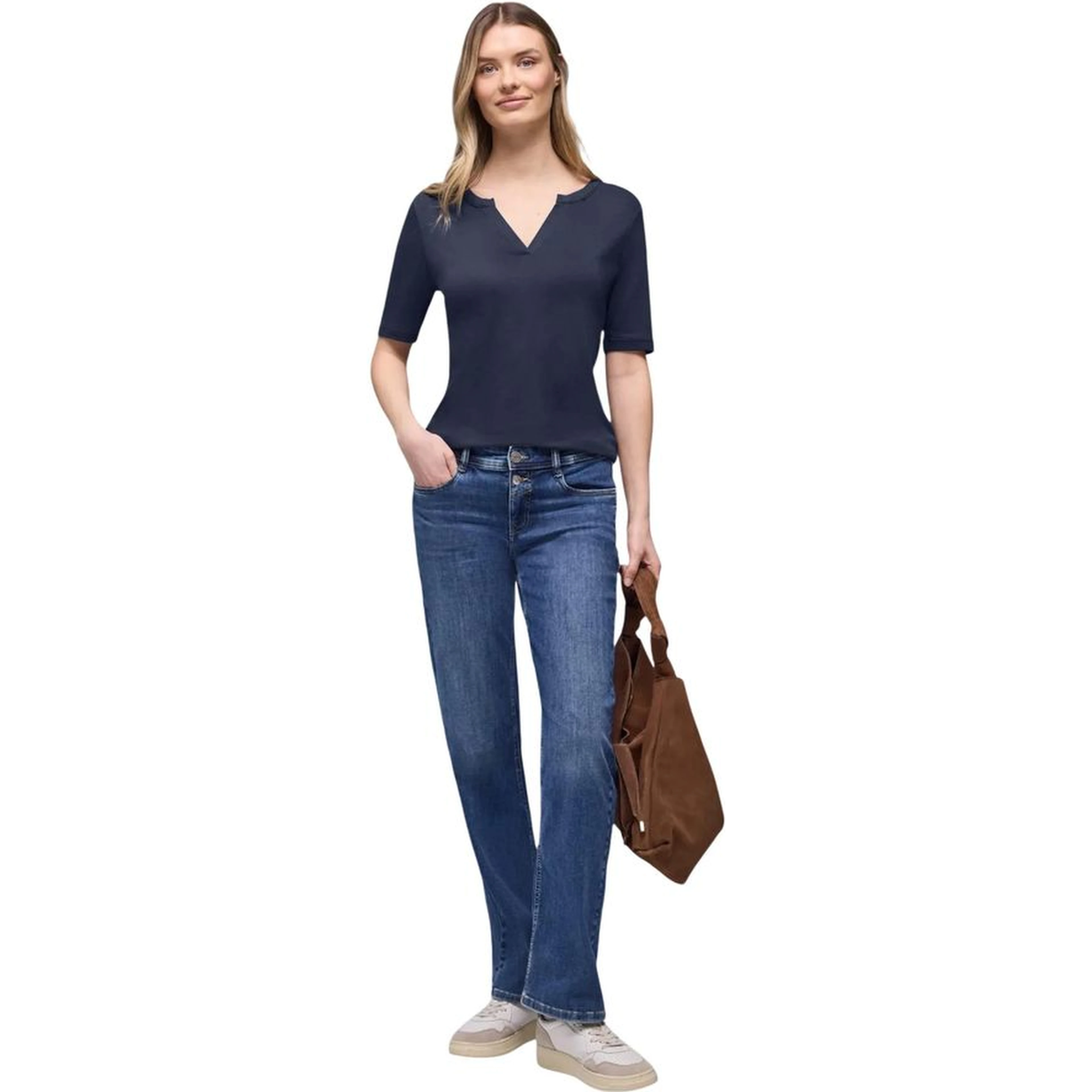 Blue Cotton T-Shirt