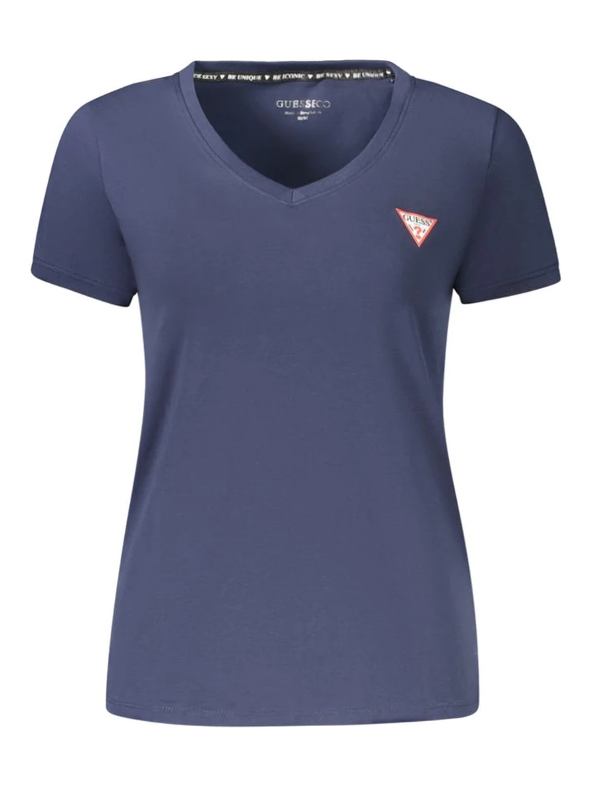 Blue Organic Cotton Women T-Shirt