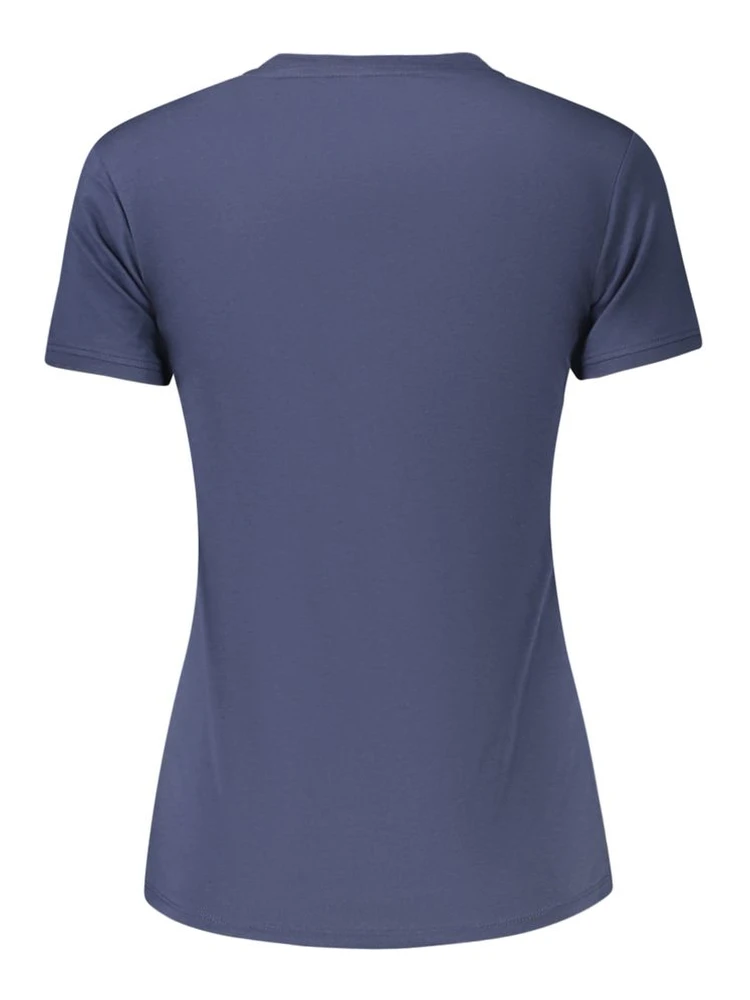 Blue Organic Cotton Women T-Shirt alternative