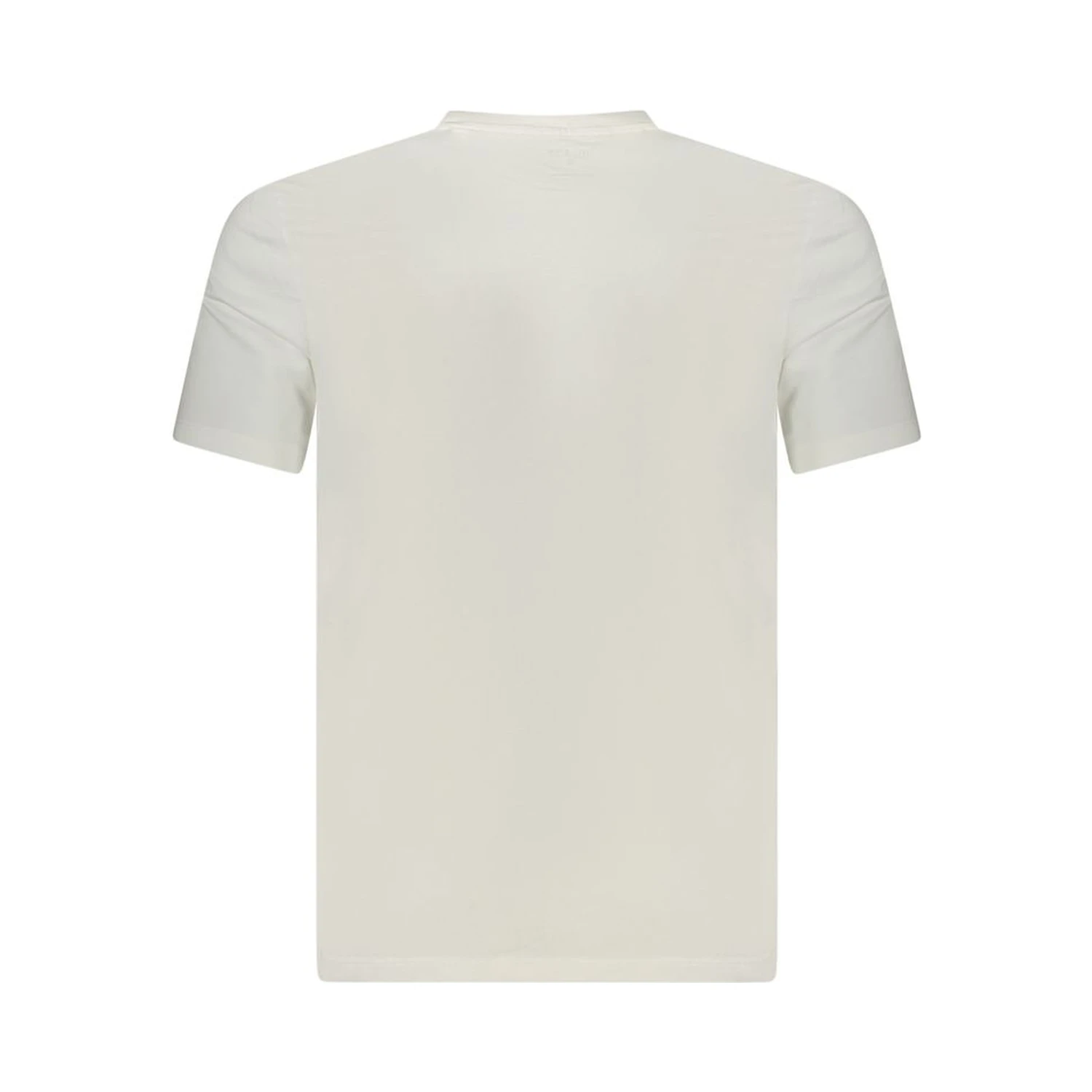 White Cotton Men T-Shirt