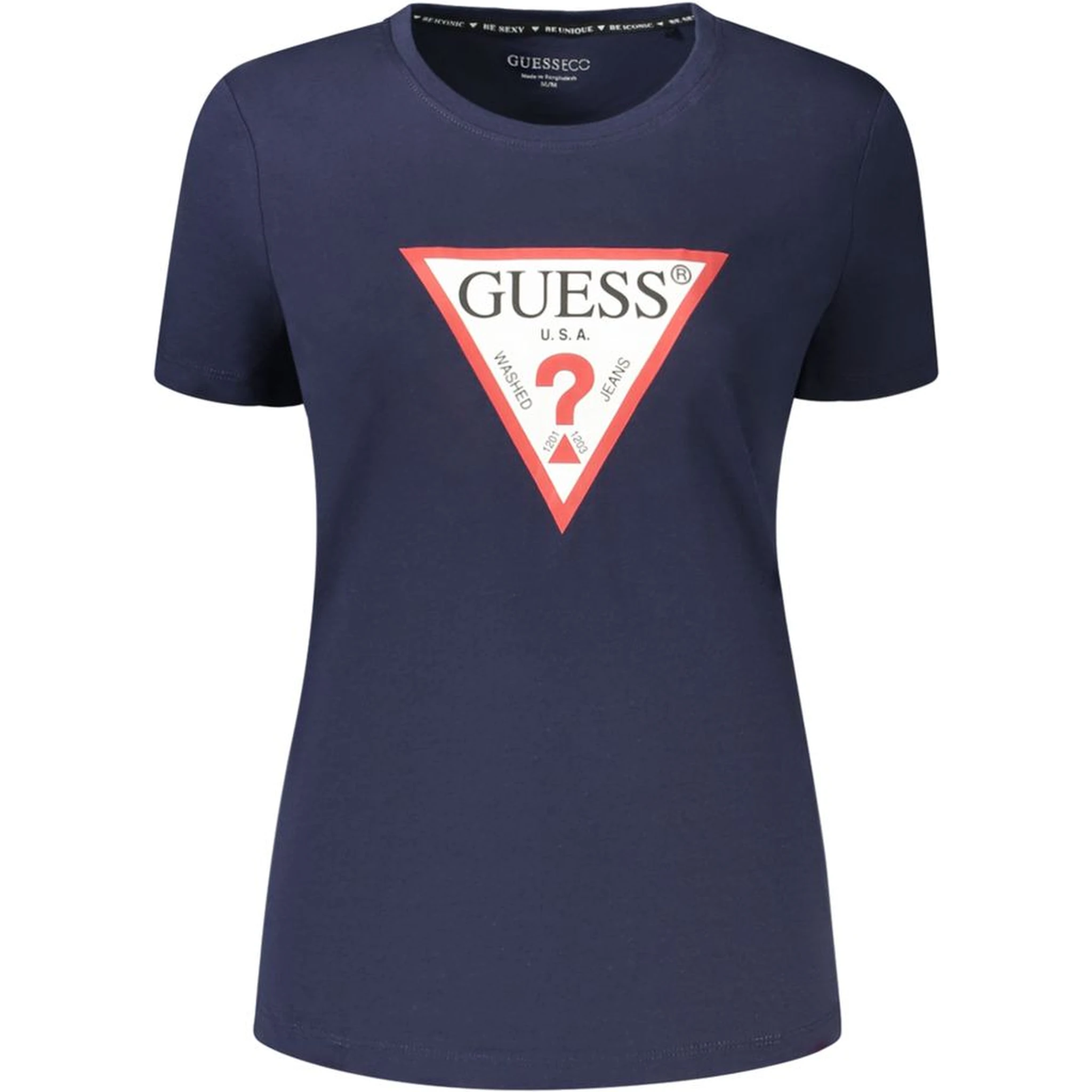 Blue Organic Cotton Women T-Shirt